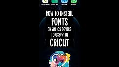 How To Install Fonts on an iPhone or iPad