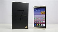 Huawei Ascend Mate 7 (Amber Gold) Unboxing and Overview
