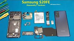 Samsung S20 FE 5G Disassembly / Teardown | S20 FE 5G Battery,Charging Board,Back Panel,Motherboard