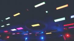 Fast Flashing Party Lights 😉Color Night Video Disco Background Effect