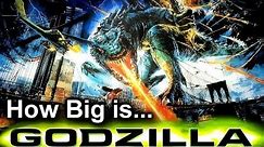 How Big Is Godzilla '98 and Zilla? / Godzilla Size Comparisons