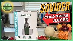 The Ultimate Juicer: Sovider Cold Press Juicer
