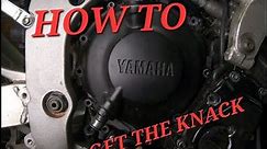 How To Fit A Clutch Cover On A Yamaha R6 R1 etc