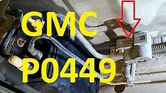 How To Fix GMC Chevy P0449 Code: Evaporative Emission Vent Solenoid Valve Control Circuit