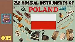 22 MUSICAL INSTRUMENTS OF POLAND | LESSON #35 | MUSICAL INSTRUMENTS | LEARNING MUSIC HUB