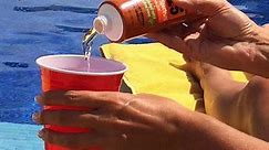 Sunscreen Bottle Drinking Flask