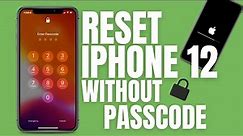 How to Reset iPhone 12 Series Without Passcode - Forgot Passcode, Disabled Screen, Screen Locked
