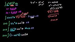 Trig and u substitution together (part 1)