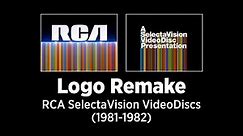 RCA SelectaVision Logo Remake (1981-1982)