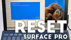 How To Reset Microsoft Surface Pro 7 To Factory Settings