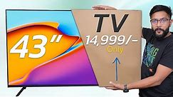 I Bought 43" Big - Smart TV Under 15000 Price Budget !