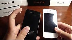 How to tell the difference between the iPhone 4 GSM and 4S! SIDE BY SIDE COMPARISON!