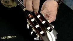 How to String a Nylon-String Guitar For Dummies