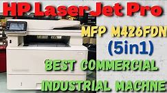 HP LaserJet Pro M426fdn full review I Best commercial and industrial printing I duplexing printing
