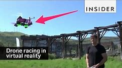 VR drone racing