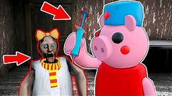 Baby Granny vs Piggy doctor vs injections - funny horror school animation (p.40)