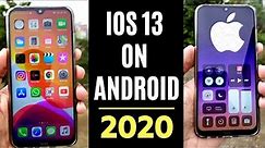 BEST iOS 13 LAUNCHER FOR ANDROID | INSTALL iOS 13 ON ANDROID