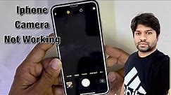 Iphone X Camera Not Working | Iphone Showing Black Screen On Camera | Za Mobile Tech