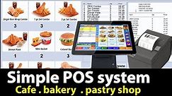 simple pos system for small business with Bill Printing in java | Touch screen POS