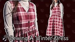 Sewing A Winter Dress - Rosery Apparel Daisy Dress