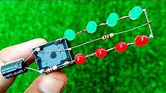 "DIY Amazing Flasher'Super Fast LED using Relay led,s and Capacitor | DIY Homemade"