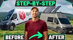 Full Van Conversion Explained Start to Finish / Sophisticated DIY