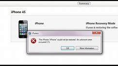 How To Fix Error 78 On IPhone