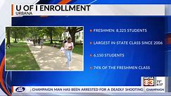 U of I sees largest undergrad group ever; enrollment rises across the board