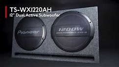 Pioneer TS-WX1220AH Dual 12 Inch Subwoofers System Overview