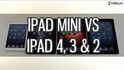 iPad mini vs iPad 4, iPad 3 and iPad 2 - speed and benchmarks