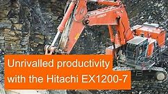 Unrivalled productivity with Hitachi EX1200-7