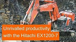Unrivalled productivity with Hitachi EX1200-7