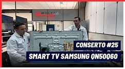 SMART TV SAMSUNG 50 POLEGADAS DEFEITO NA TELA - CONSERTO #25