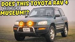 This Toyota Rav4 J is a rare JDM example that has HOW many miles?!