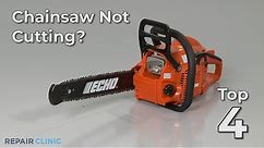 Top Reasons Chainsaw Not Cutting — Chainsaw Troubleshooting