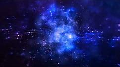 Blue Haze - 4K Galaxy Zoom ║ Space Animation