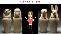 Ancient Egyptian Canopic Jars