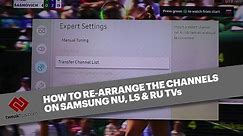 HOW TO CHANGE SAMSUNG TV CHANNEL LIST IF 'EDIT CHANNEL' OR 'RENAME CHANNEL' OPTION IS DISABLED