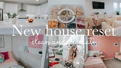 ✨ NEW HOUSE RESET! || Saturday morning clean with me || Cleaning motivation