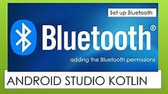 Bluetooth Permission and enable Bluetooth | Android Studio KOTLIN