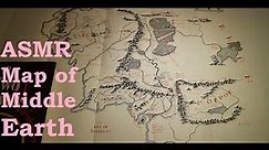 ASMR Map of Middle Earth (Whispers, tracing, lore)