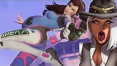 Pregnant E-Girls in Overwatch