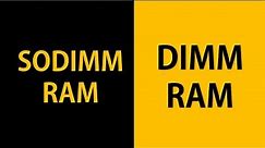 SODIMM RAM Vs DIMM RAM