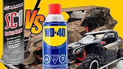 IS WD-40 THE BEST SXS CLEANER? SC1 CHALLENGE | UTV | ATV