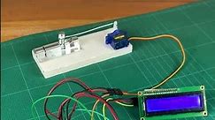 AS608 Fingerprint sensor with DIY door lock #sritu_hobby #arduino #diy