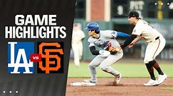 Dodgers vs. Giants Highlights