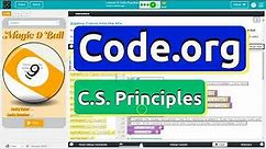 Code.org Lesson 3.4B Lists Practice | Tutorial with Answers | Unit 6 C.S. Principles