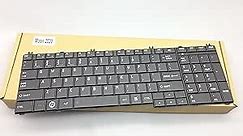 Laptop Keyboard for Toshiba Satellite C650 C650D C655 C655D L650 L650D L655 L655D L670 L670D L675 L675D Pro C650 C655 C660 C665 L650 L655 L670 Series Notebook Black US English Layout