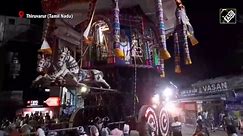 Tamil Nadu's Thyagaraja Temple gears up for grand 'Aazhi Therottam' car festival