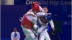 Amazing Taekwondo action in #Fisugames #Taekwondo . . Real TKD / #iranfighter 👍 . . . . @chengdu2021 | Mundotaekwondo.com